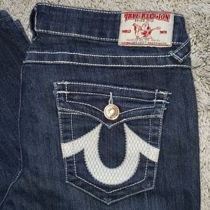 True Religion straight/ankle jeans